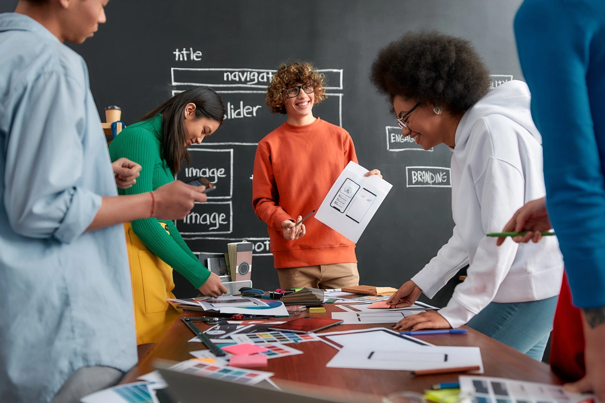 web design team collaboration | HMG web design agency
